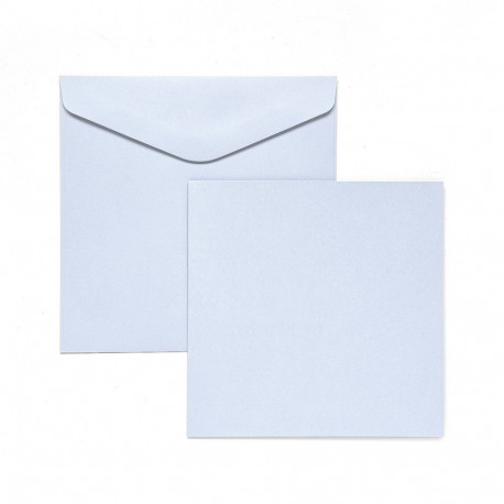Kaarditoorik ja ümbrik Smooth White, 145x145mm – 5tk