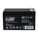 megaBAT MB 7.2-12 Battery 12V/7Ah / 151x95x65mm