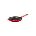 Le Creuset Cast iron pan with wooden handle Ø28cm