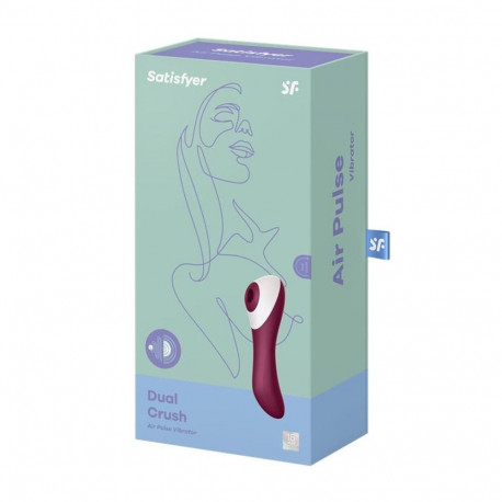 Satisfyer õhusurvevibrataator Dual Crush