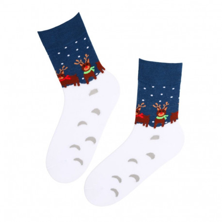 SOKISAHTEL ELDAN põhjapõtradega puuvillased jõulusokid 444, 446
