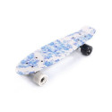 Meteor Flowers White 22608 skateboard (uniw)