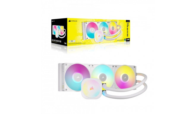 CPU Cooling iCUE LINK TITAN 360 RX RGB AIO 360mm White