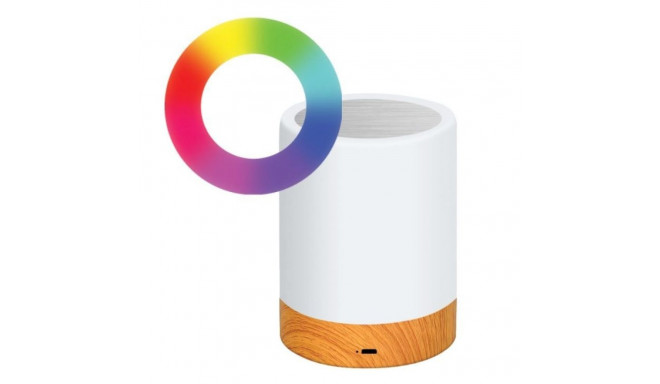 Techly LED värviline juhtmevaba öölamp