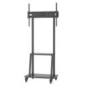 Mobile stand 32-70 inch 70kg with AV Pivot shelf