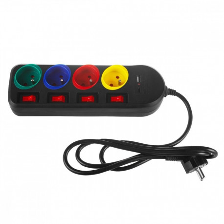 Pikendusjuhe 4 pesaga 1,5m MCE508 B