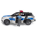 Vehicle Range Rover Velar Police with figurine