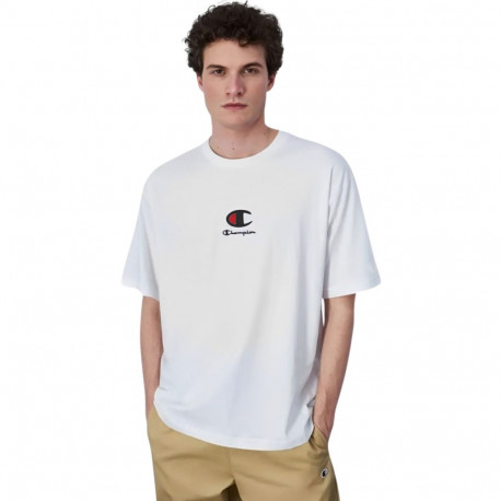 Champion meeste t-särk Crewneck 220270 WW001 M, valge