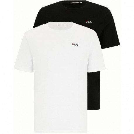 Fila meeste t-särgid Brod FAM0083 83072 2-pakk 2XL, valge, must