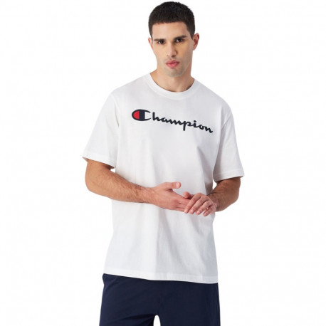 Champion meeste t-särk SS Tee 220256 WW001 S, valge