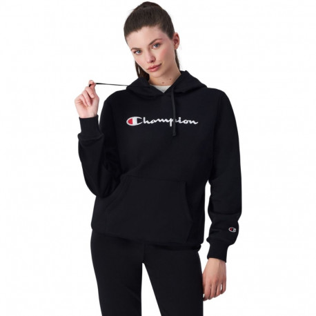 Champion naiste pusa 117529 KK001 kapuutsiga XL, must