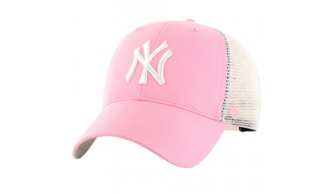 Czapka z daszkiem dla dzieci '47 New York Yankees Branson różowo-biała B-BRANS17CTP-RSA_KIDS