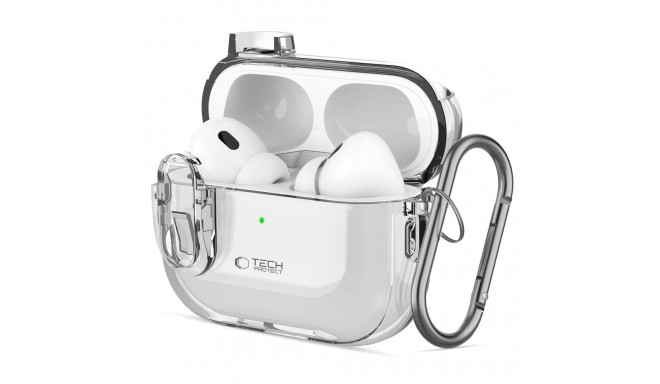 TECH-PROTECT SLIM HOOK APPLE AIRPODS PRO 1 / 2 CLEAR