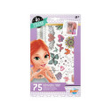 75 wash-off tattoos - Glitter, Buki