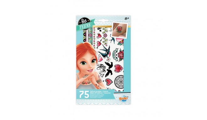 75 wash-off tattoos - Coloured, Buki