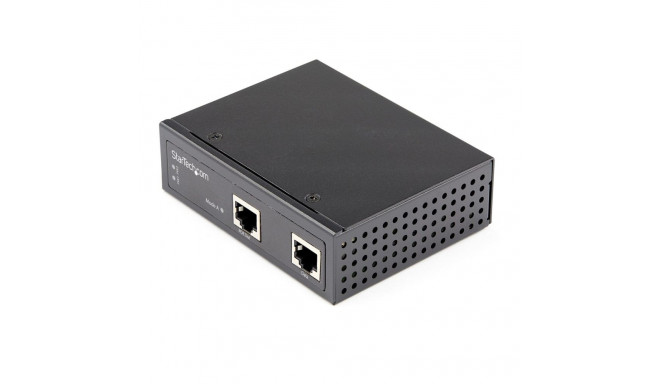 StarTech.com tööstuslik gigabitine Etherneti PoE injektor - 30W 802.3at PoE+ vahetoide 48V-56VDC DIN