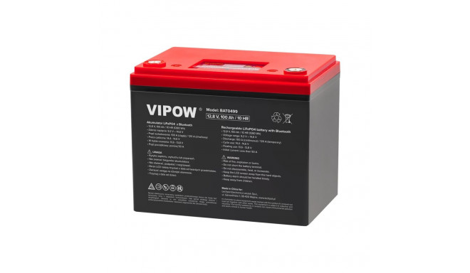 100Ah Bluetooth LiFePO4 battery.