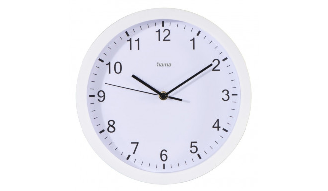 Hama 00186341 Wall clock PURE 25cm Quiet White