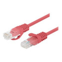 LANBERG Patchcord Cat.6 UTP 1m red 10-pack