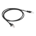 LANBERG PCU6-10CC-0100-BK Lanberg Patchcord RJ45 cat. 6 UTP 1m black