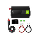 GREEN CELL autoinverter 24V kuni 230V 300W/600W puhas siinuslaine