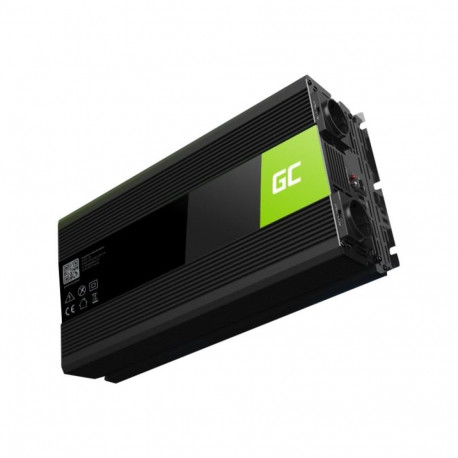 GREENCELL inverter 12V - 230V 3000W/6000W puhas siinuslaine