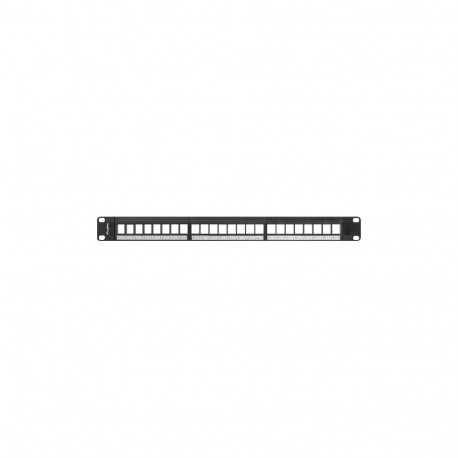 LANBERG PPKS-1024-B Lanberg keystone Patch Panel 19, 24 port  1U, black