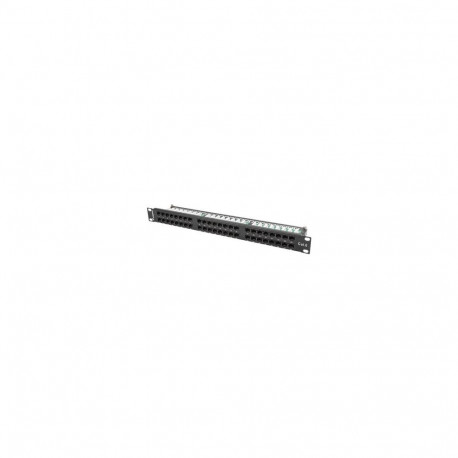 LANBERG PPU6-1048-B Lanberg Patch Panel 48 port 1U, cat. 6, black
