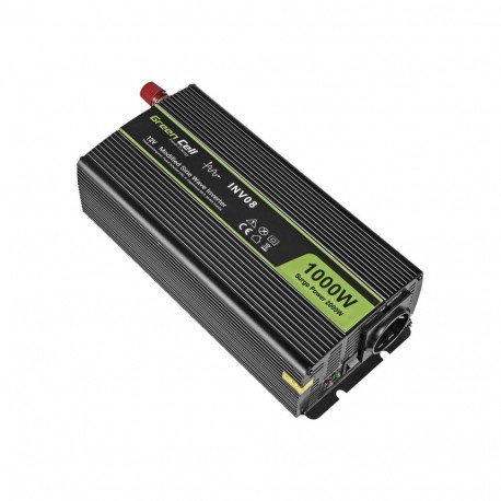 GREENCELL INV08 Voltage converter Green Cell 12V - 220V, 1000W/2000W