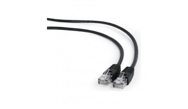 GEMBIRD CAT5e UTP Patch cord black 7.5m