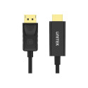 Unitek kaabel DisplayPort - HDMI 1.8m