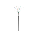 TECHLY 029167 TechlyPro F/UTP Cat5e välitingimustes kasutatav võrgukaabel 4x2 tahke CCA 305m karp mu