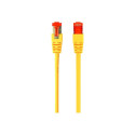 GEMBIRD PP6A-LSZHCU-Y-0.25M Gembird patchkaabel RJ45, cat. 6A, SFTP, LSZH, 0.25m, kollane