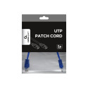 GEMBIRD PP12-0.25M/B Gembird patchkaabel RJ45, cat.5e, UTP, 0.25m, sinine