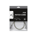 GEMBIRD PP6-1M Gembird patchcord RJ45, cat. 6, FTP, 1m, gray