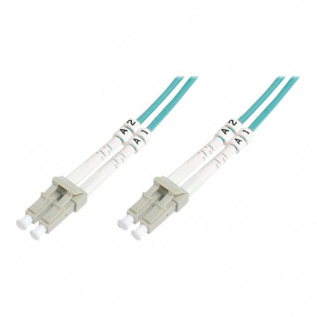 DIGITUS kiudoptiline patch-kaabel LC–LC multimoodne OM4 50/125m dupleks 5m, RAL4003