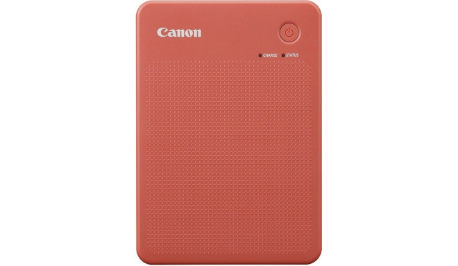 Canon photo printer Selphy Square QX20, terracotta red