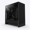 Case|NZXT|H5 FLOW RGB 2024|MidiTower|Case product features Transparent panel|Not included|ATX|EATX|M
