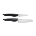 Kyocera FZ-075WH-BK + FZ-140WH-BK Gift set, Ceramic knives, Black