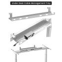 Adjustable Height Table Up Up Bjorn White, Table top M White