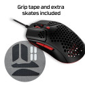 HyperX Pulsefire Haste Wired Gaming Mouse, 16000 DPI, RGB Lighting, Black-Red