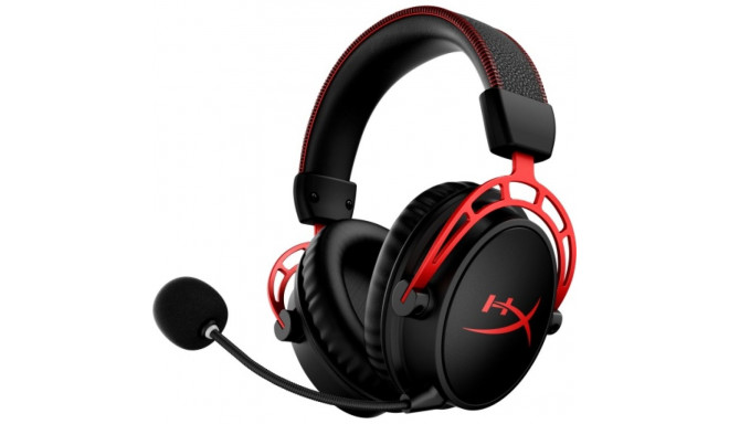 HyperX Cloud Alpha Wireless Gaming Headset, Black-Red