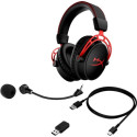 HyperX Cloud Alpha Wireless Gaming Headset, Black-Red