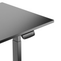 Adjustable Height Table Up Up Thor Black, Table top M Black