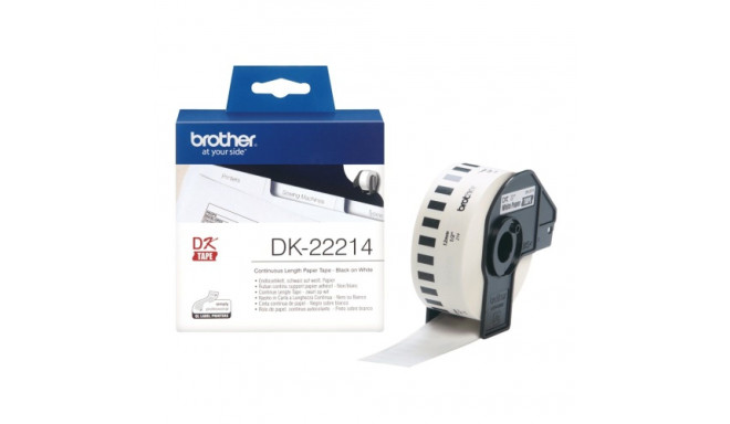 Brother DK22214 CONTINUOUS PAPER TAPE 12MM