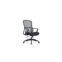 Up Up Darwin ergonomic office chair Black, Black fabric + Grey mesh