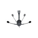 Logitech H111 Stereo Wired Headset, 3.5mm jack, Black