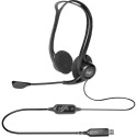Logitech 960 Wired Headset, USB-A, Black