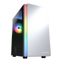 COUGAR | Purity RGB White | PC Case | Mini Tower / TG Front Panel with ARGB strip / 1 x ARGB Fan / 3