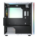 COUGAR | Purity RGB White | PC Case | Mini Tower / TG Front Panel with ARGB strip / 1 x ARGB Fan / 3